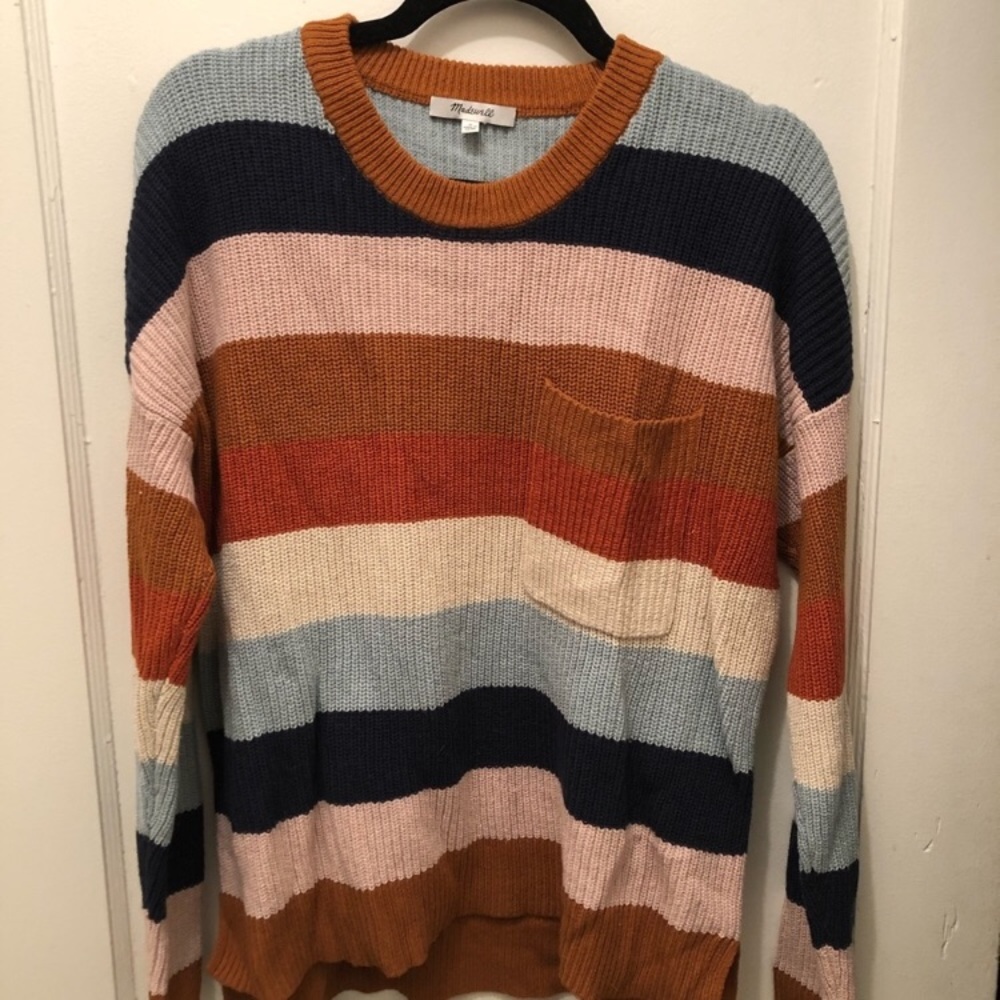 Madewell Stripe Sweater - Picture 4 of 7